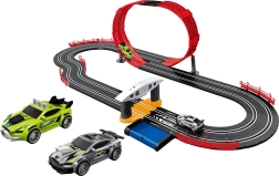 circuit automobile avec boucle 560 cm pour 2 voitures