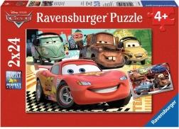 Ravensburger puzzle Cars 2 – voyage en Europe 2×24 pièces