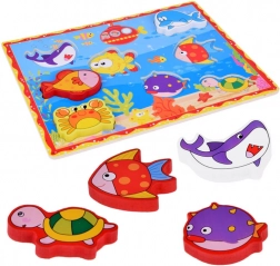 Puzzle en bois à encastrer Mer JOKOMISIADA