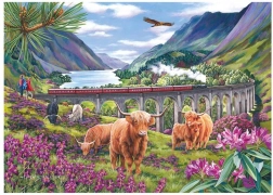 Puzzle Dames de Glenfinnan 1000 pièces