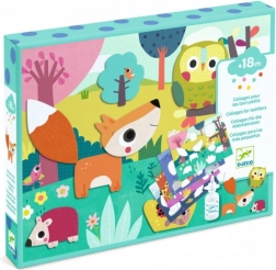 Djeco première mosaïque pour les tout-petits – animaux