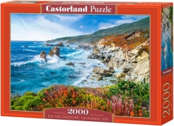 Puzzle 2000 pièces Baie de Big Sur Californie