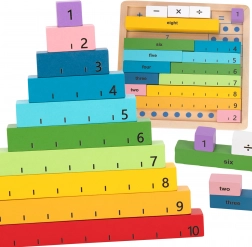 Tableau mathématique en bois TOOKY TOY pour apprendre à compter
