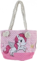 Sac bandoulière en tissu Licorne