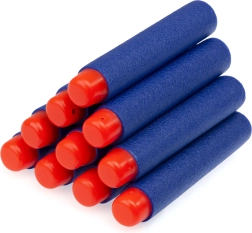 Fléchettes en mousse de rechange pour blaster, 10 pièces, 7,2 cm