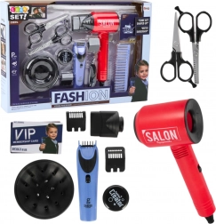 Ensemble de coiffure pour garçons avec sèche-cheveux et accessoires