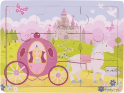 Puzzle en bois Princesse avec carrosse de Bigjigs Toys
