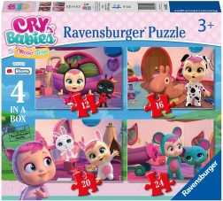 Puzzle 4 en 1 CRY BABIES de Ravensburger