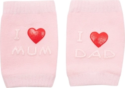 Genouillères pour enfants avec ABS I love mum & dad – roses
