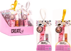 Gloss à lèvres et paillettes pour le corps CREATE IT! argenté et doré