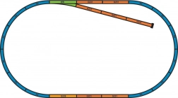 Piko Sous‑ballast pour ensembles de voies A+B