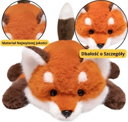 Peluche renard avec pattes lestées 30 cm