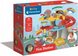 Clementoni Baby autogarage Tumbling Cars – caserne de pompiers