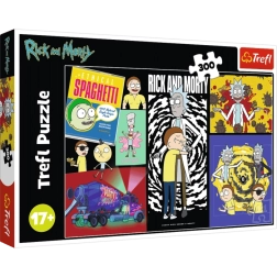 Puzzle Rick et Morty – Endroit étrange dans la galaxie 300 pièces Trefl
