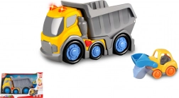 Kiddy Go! camion-benne avec lumière et son 31 cm