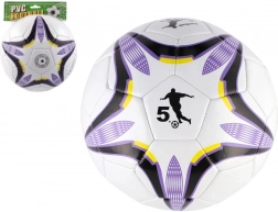 Ballon de football violet et blanc 23 cm