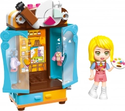 Qman Série UNA armoire de l’artiste set de construction