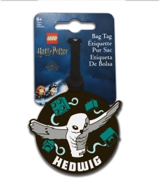 Étiquette de bagage Lego Harry Potter Hedwige