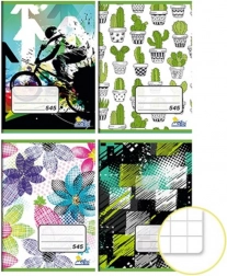 Cahier scolaire A5 quadrillé Teenage mix