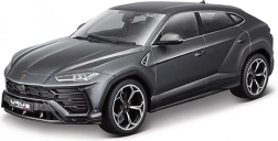 Bburago Lamborghini Urus modèle en métal 1:18 Plus, gris métallisé