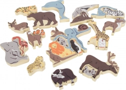 Puzzle en bois Animaux avec Alphabet