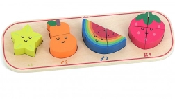 Puzzle à encastrer J’apprends à compter les fruits Sarah Betz