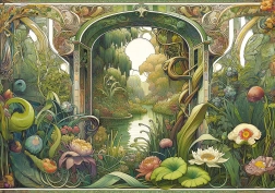 Puzzle Le Jardin oublié 500 pièces