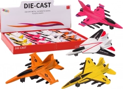 avion de chasse en métal à inertie