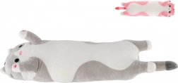Jouet en peluche chat allongé