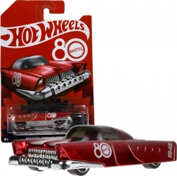 Hot Wheels Mattel Dream Mobile rouge rubis modèle classique pour le 80e anniversaire de Mattel
