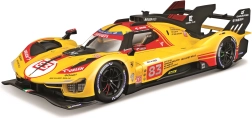 bburago 1:18 ferrari 499p lmh n° 83 24h le mans 2024 dans un hard case de protection