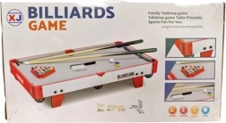 Mini billard de table en bois en boîte