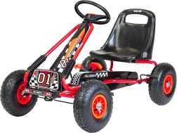 Kart à pédales pour enfants BABY MIX Razor, rouge