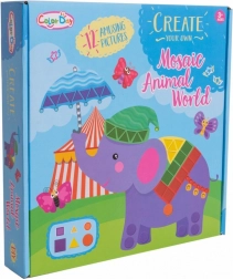 Crée ton propre monde animal en mosaïque