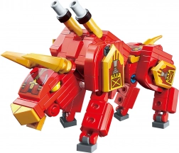 Kit de construction taureau robotique Qman Flaming Bull