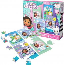 Puzzles en bois La Maison de Gabby – 4 puzzles