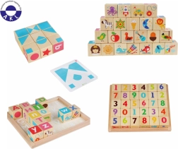Cubes intelligents Lucy & Leo avec alphabet anglais