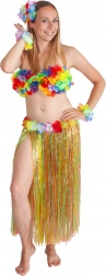 Jupe Hawaï 72 cm adulte multicolore