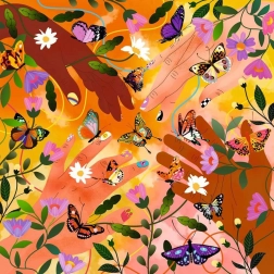 Puzzle carrés Art & Soul : Festival des fleurs