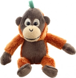 Orang-outan en peluche avec clip – porte-clés 12 cm