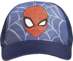 Casquette Spiderman pour enfants, bleue, 52 cm