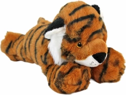 Tigre en peluche couché Eco-line 28 cm