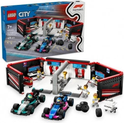 LEGO® City 60444 Garage F1® et voitures Mercedes-AMG et Alpine