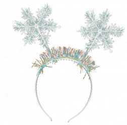 Bandeau avec Flocons de Neige