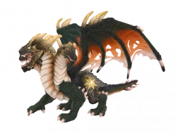 Dragon mythique diabolique