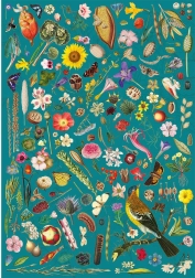 Puzzle Fantaisie florale 500 pièces