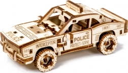 Puzzle 3D en bois voiture de police WOODEN CITY