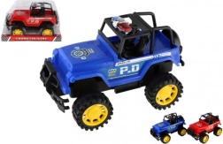 Voiture de police tout-terrain à inertie 22 cm
