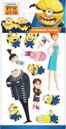 Tatouages temporaires Moi, moche et méchant 4