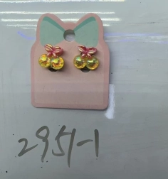 Set de boucles d’oreilles Cerise